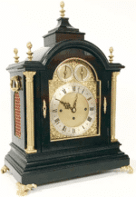 Triple Fusee Bracket Clock