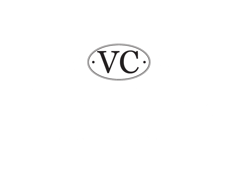 White Vintage Clocks Logo