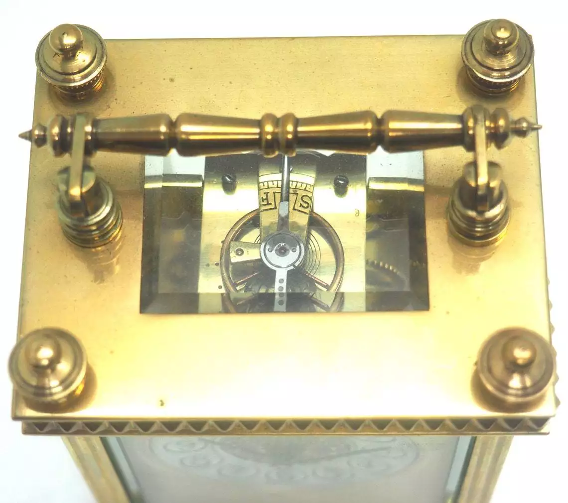 French Silver Clock 3