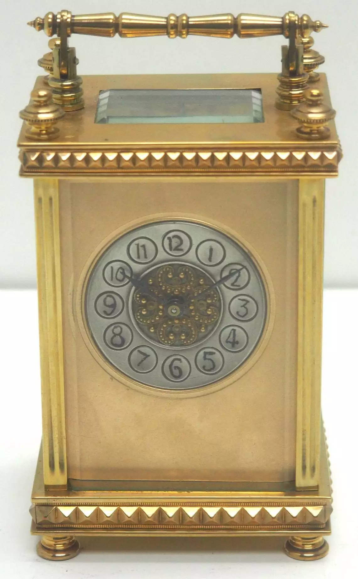 French Silver Clock 8