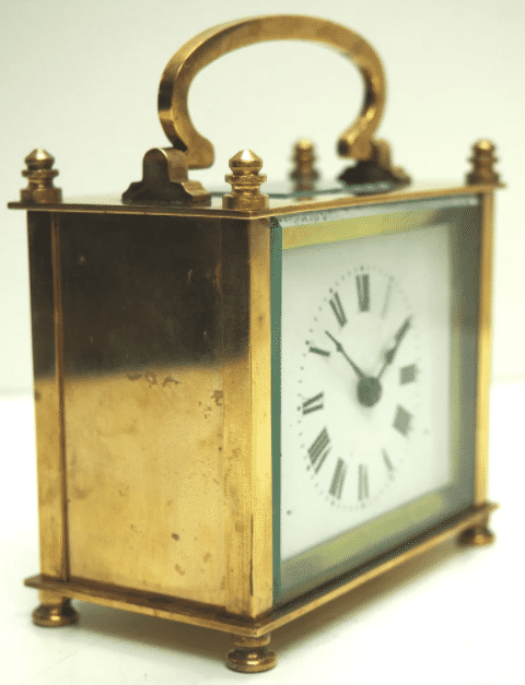 Brass Carriage clock 2