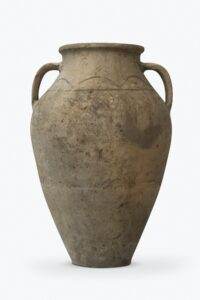 Rustic antique vase mediterranean style