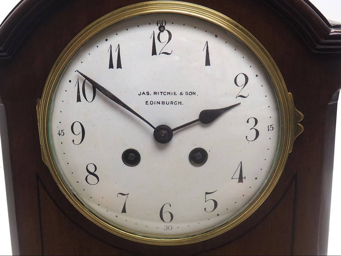French 8-Day Bracket Clock 9