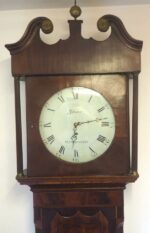 Solid Oak English Longcase Clock 1