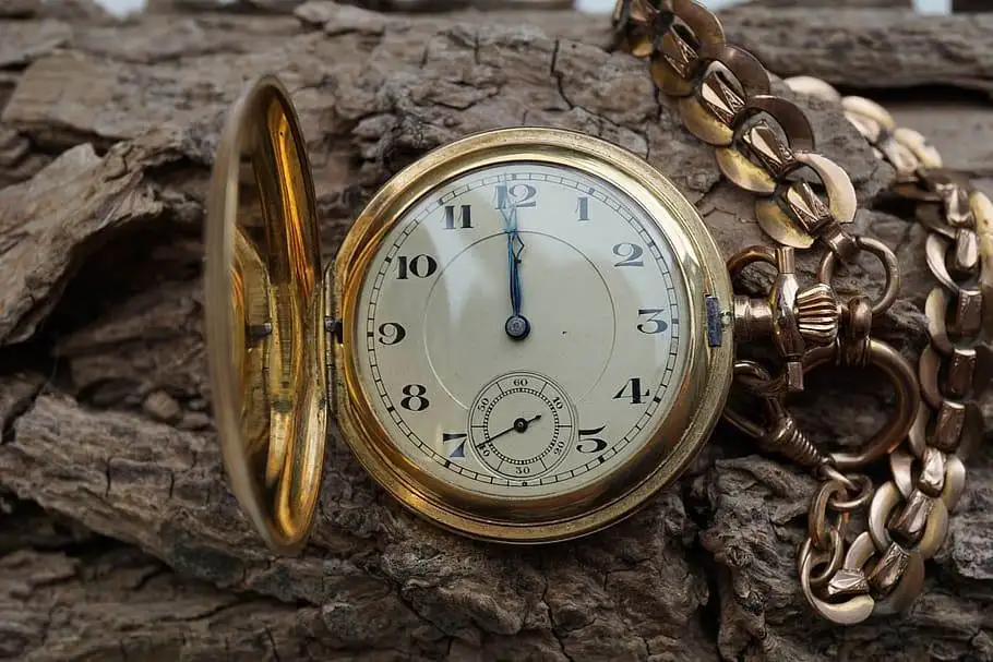Antique Golden Pocket Watch