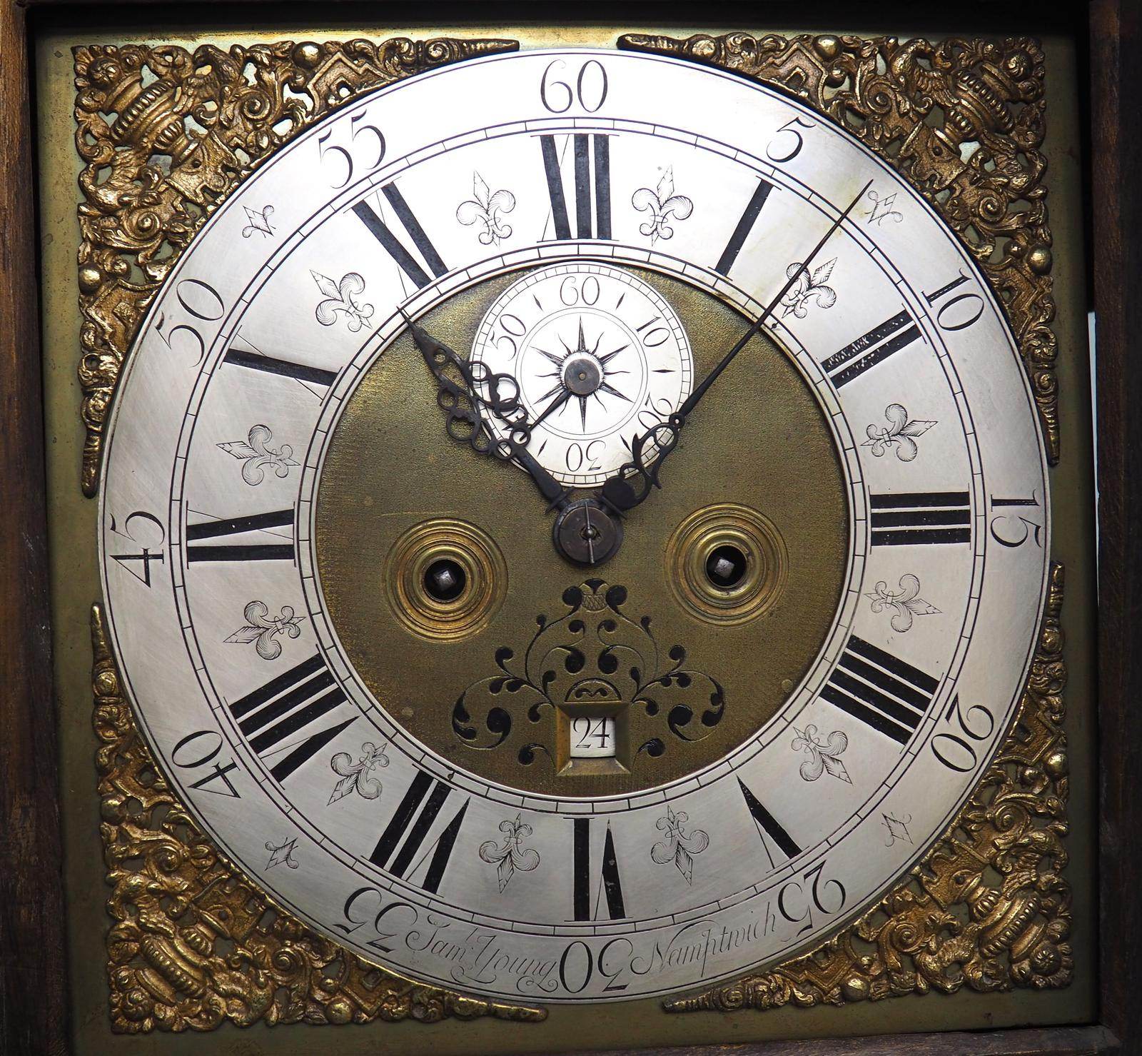English Longcase Clock James Young of Nantwich Striking Grandfather Clock