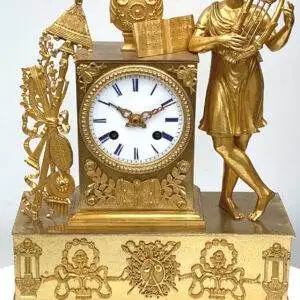 Empire French Clock