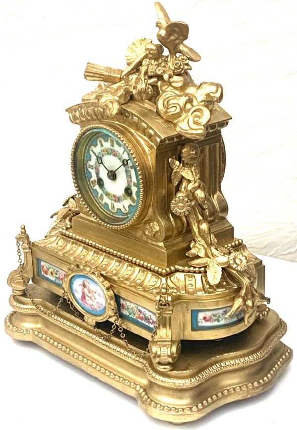Ormolu French Antique Mantel Clock