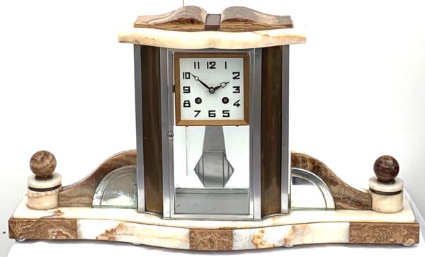 Art Deco Marble Clock