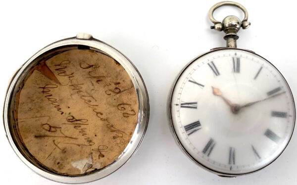 Silver Pair Case Pocket Watch