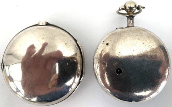 Silver Pair Case Pocket Watch