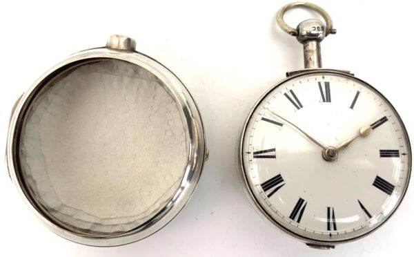 Silver Pair Case Pocket Watch