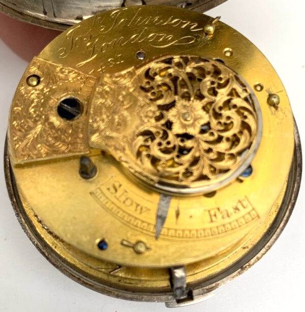 Silver Pair Case Pocket Watch
