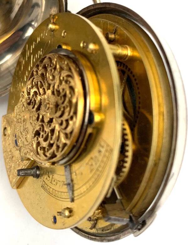 Silver Pair Case Pocket Watch