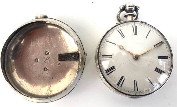 Antique Silver Pair Case Pocket