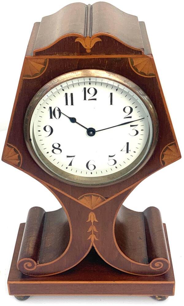 Tulip Cased Mantel Clock