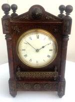 Oak Timepiece Mantel Clock
