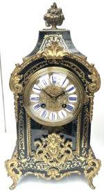 French Boulle Mantel Clock