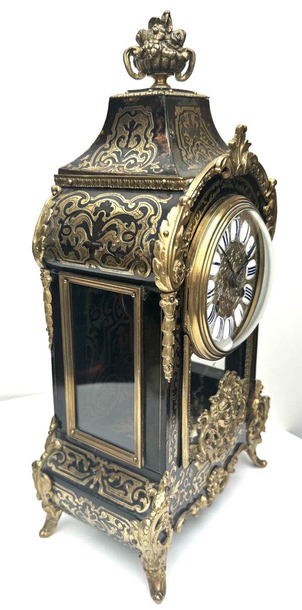 French Boulle Mantel Clock