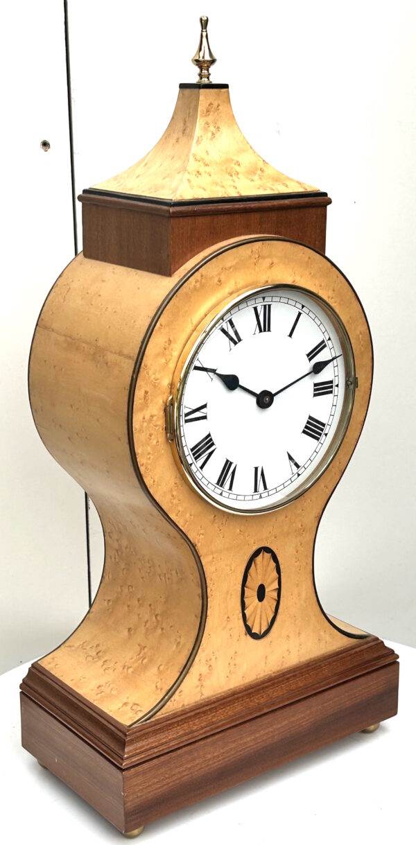 Regency Balloon Mantel Clock