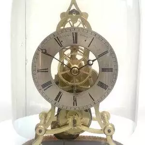 Fusee Skeleton Clock