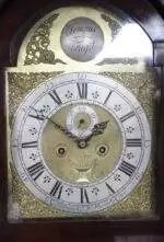 Nathanid Washboun Gloucester Antique longcase Clock