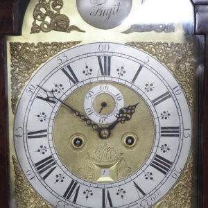 Nathanid Washboun Gloucester Antique longcase Clock