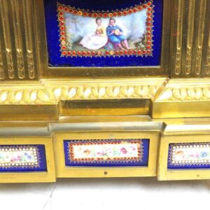 Sevres French Antique Mantel Clock