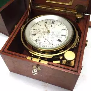 A Johannsen 2-day Marine Chronometer Clock No.9043
