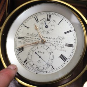 A Johannsen 2-day Marine Chronometer Clock No.9043