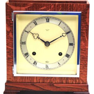 Antique Elliott 8-Day Striking Mantel Clock – Oak Cased Clock