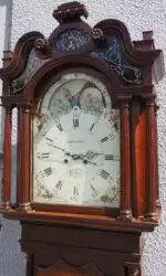 Nathanid Washboun Gloucester Longcase Clock