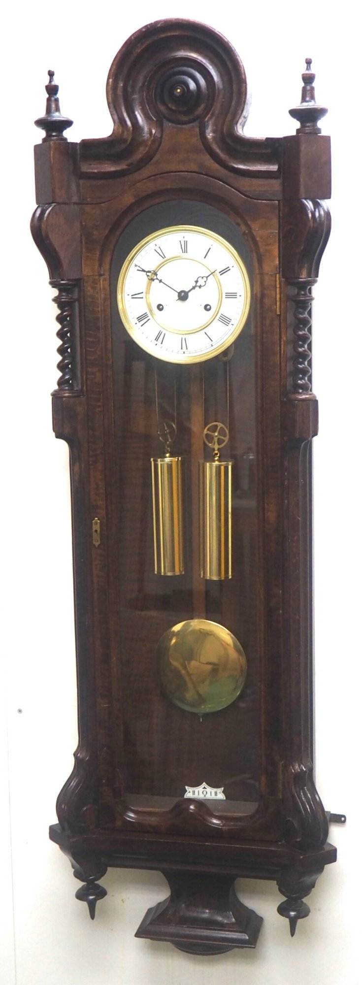 Hermle Vienna Wall Clock 8 Day Weight Driven Striking Wall Clock
