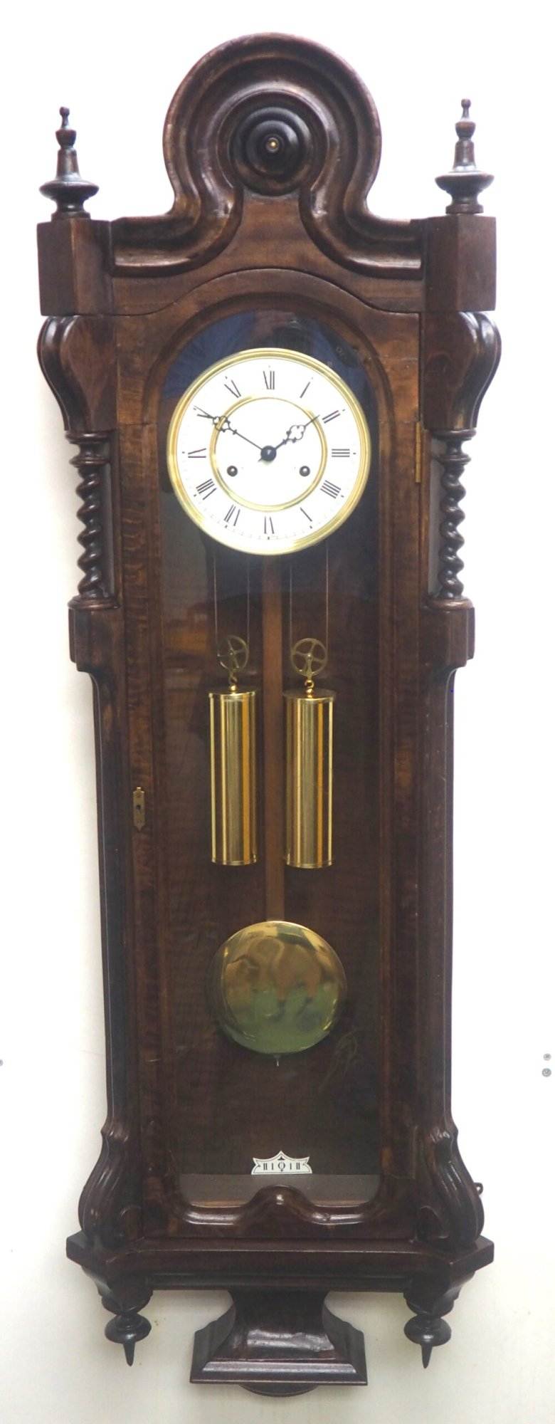 Hermle Vienna Wall Clock 8 Day Weight Driven Striking Wall Clock
