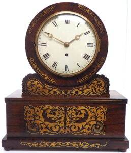 English Regency Bracket Clock