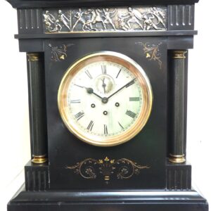 Worlds Biggest French Slate Mantel Clock