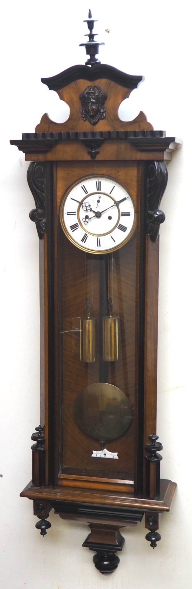 Antique Striking Vienna Wall Clock