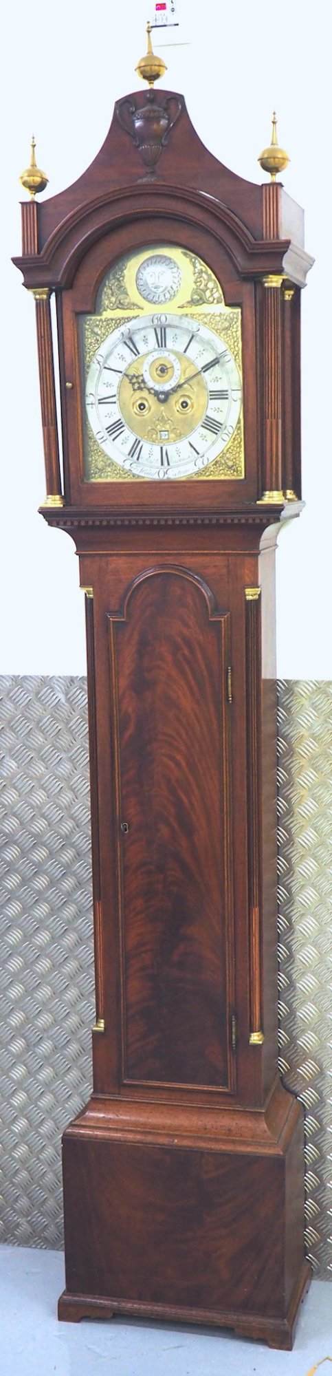 Georgian Longcase Clock Rob Cutbush Maidstone Grandfather Clock - Full Case