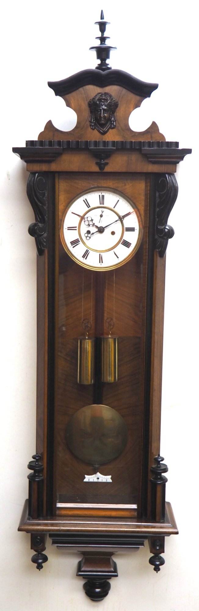 Antique Striking Vienna Wall Clock