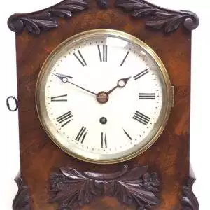 Single Fusee London Bracket clock