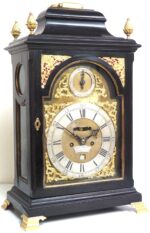 Top Bracket Clock - Double Fusee Verge