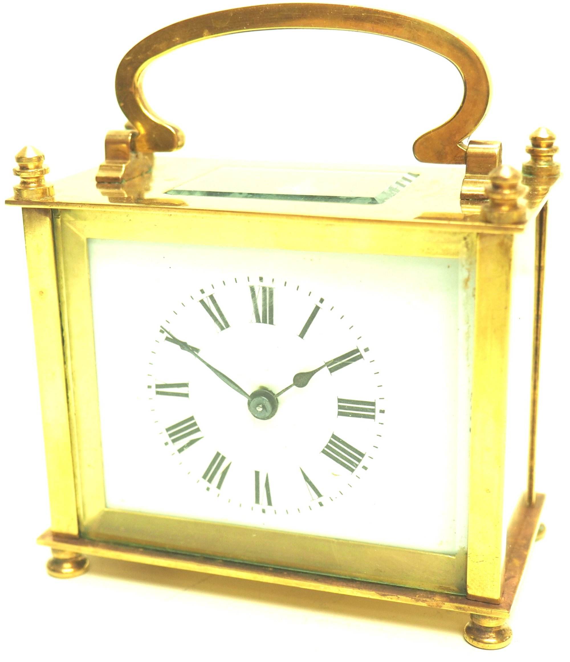 Fine Antique French 8-Day Rectangle Carriage Clock Mantel Timepiece C1890 - Image 8