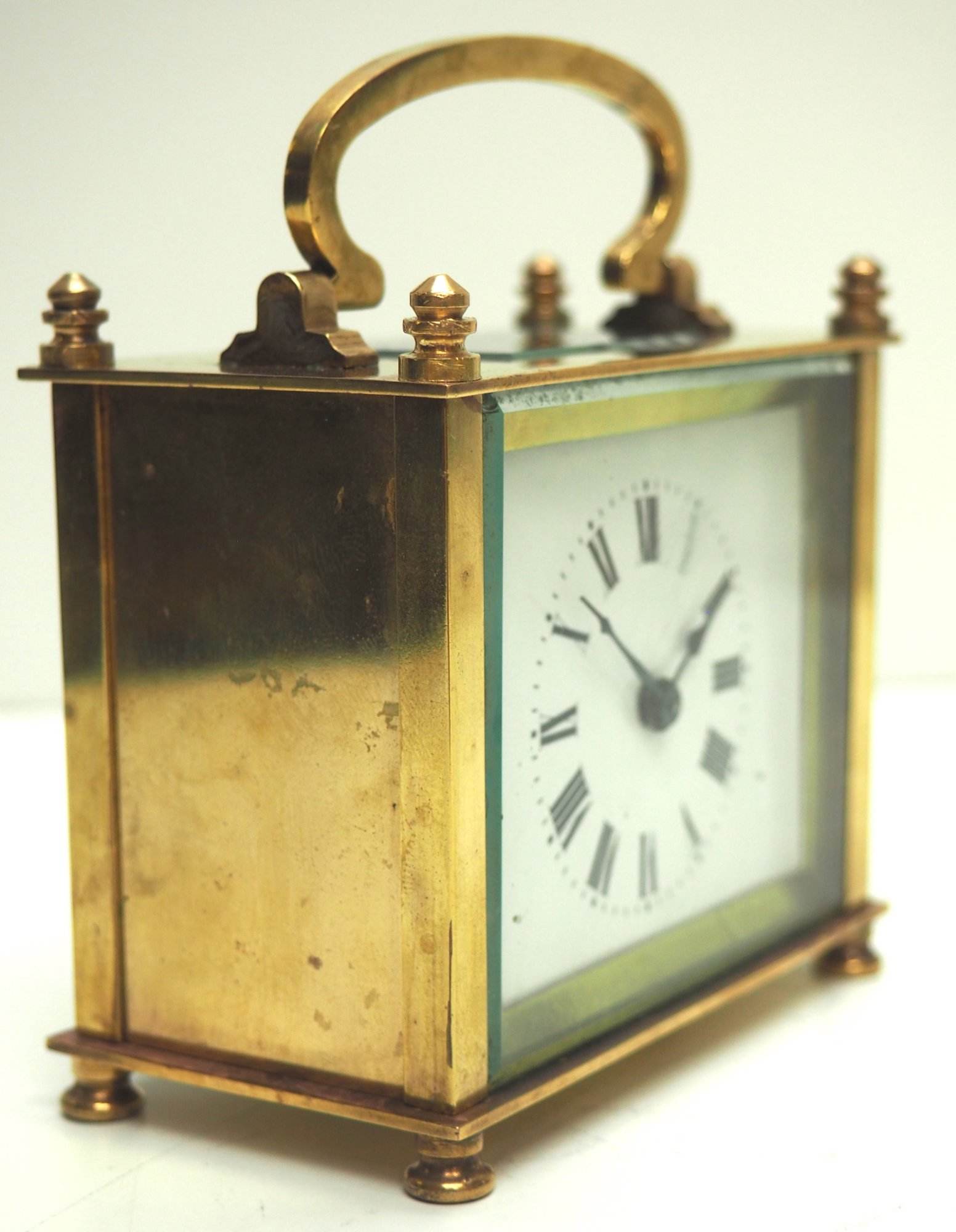 Fine Antique French 8-Day Rectangle Carriage Clock Mantel Timepiece C1890 - Image 5