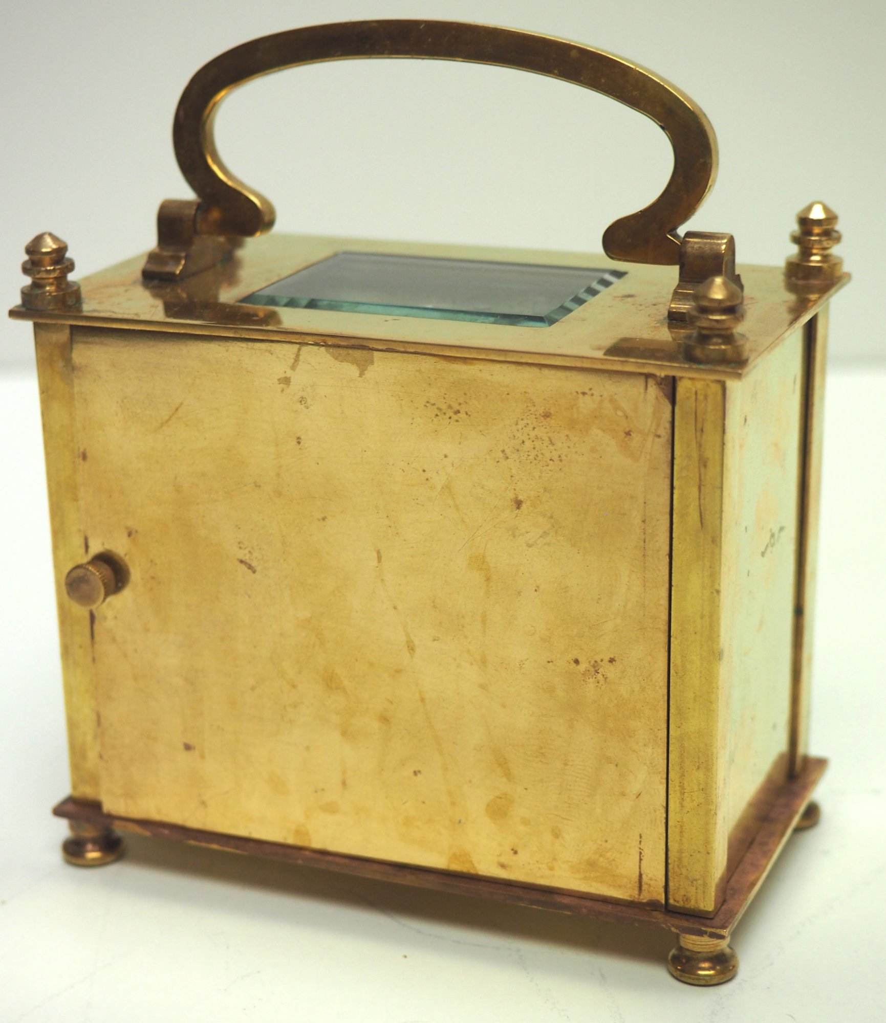 Fine Antique French 8-Day Rectangle Carriage Clock Mantel Timepiece C1890 - Image 3