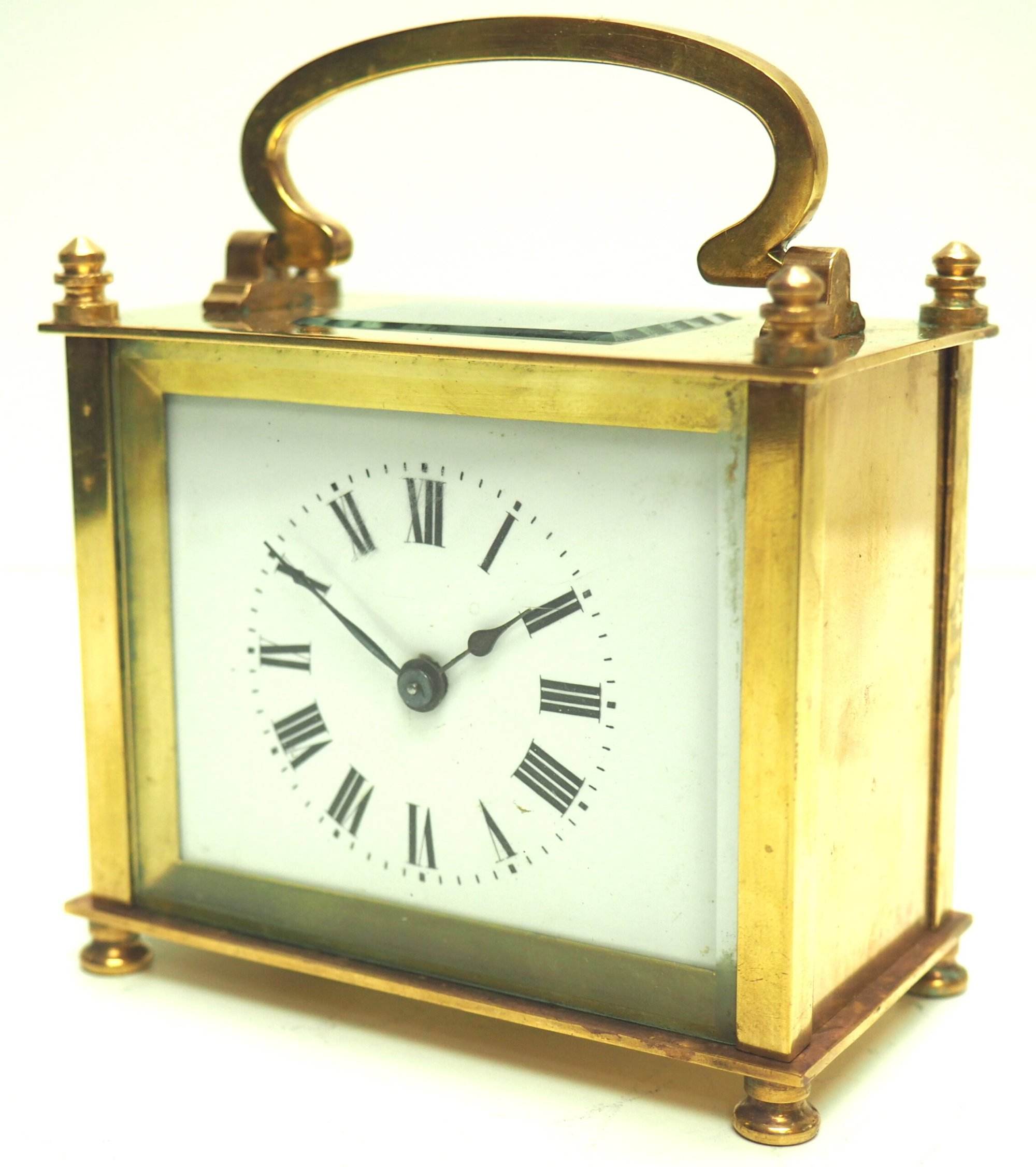 Fine Antique French 8-Day Rectangle Carriage Clock Mantel Timepiece C1890 - Image 7