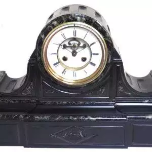 Marvellous French 8-Day Striking Slate Clock
