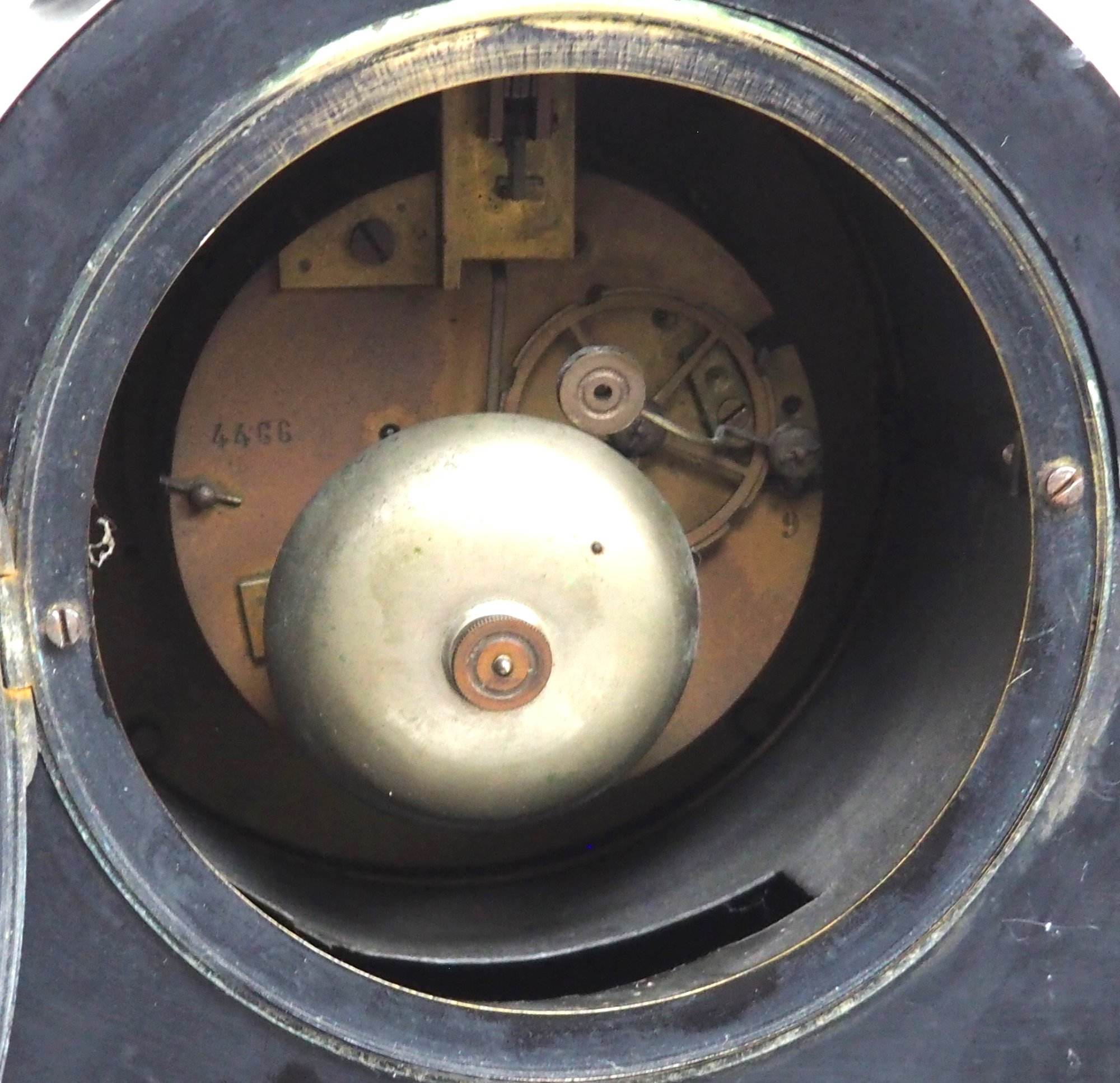 Marvellous French 8-Day Striking Slate Clock