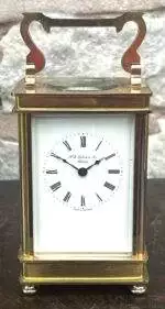 Lovely Antique H R Tribbock & Son Carriage Clock