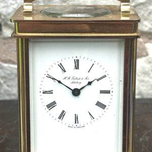 Lovely Antique H R Tribbock & Son Carriage Clock