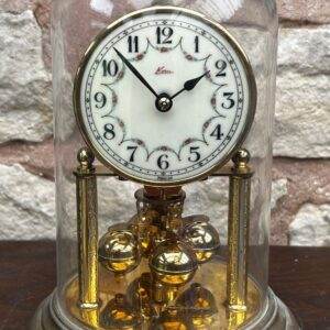 Vintage KIEN Torsion Clock - German Anniversary Mantel Clock